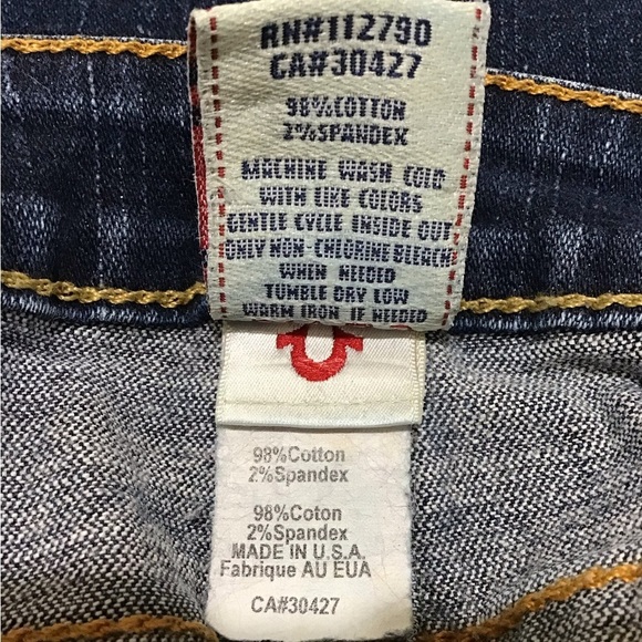 True Religion Dani Flare Leg Jeans Size 32 - Picture 7 of 8